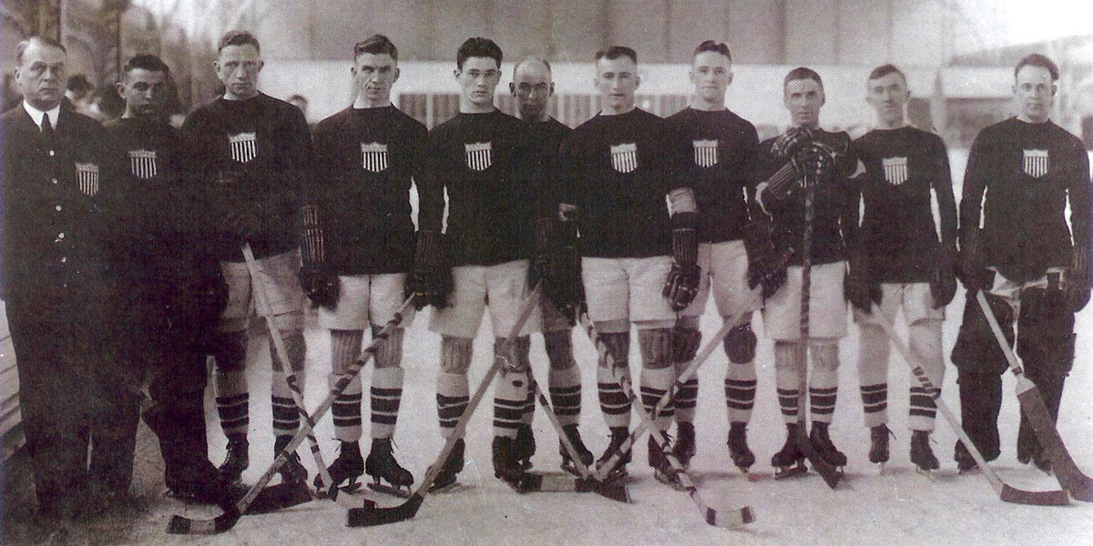 The First Olympic Ice Hockey Tournament (Summer 1920 games in Antwerp, Belgium)